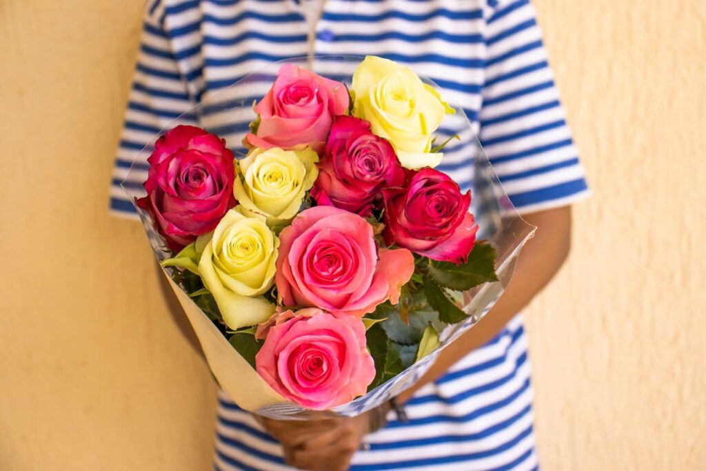 The Art of Arranging Kenyan Roses